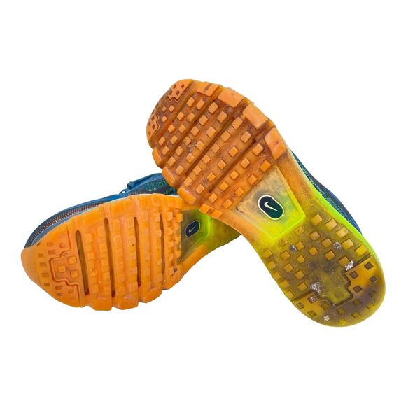 Nike Air Max 2014 Night Factor Blue / Black / Atomic Orange / Volt Size 8 US - Picture 6 of 6